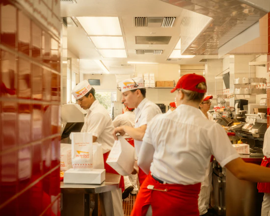 Pop & Serve team serving at an event